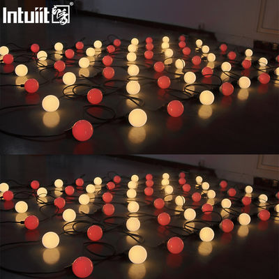 Illuminazione natalizia lampadina a LED pixel LED luce impermeabile Dmx Rgbw Multi Colore String Natale lampadina a LED stringa luce