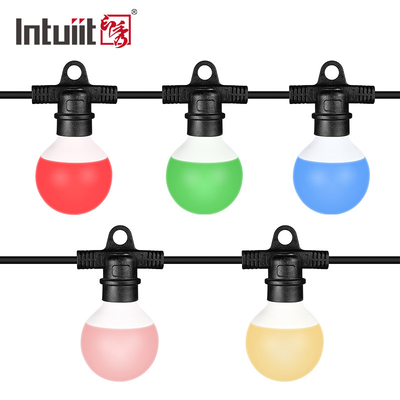 Bistro decorativo LED String Lights 15m 20 pixel Lampadine Festa di nozze Luci natalizie