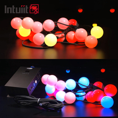 Il colore all'aperto IP54 che cambia la corda di RGB accende 5050 lampadine del LED
