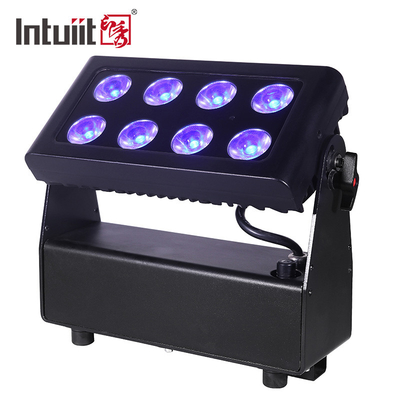 8*15w 4 in 1 Ip65 Alimentato a batteria LED Uplights Rgbw Party Light
