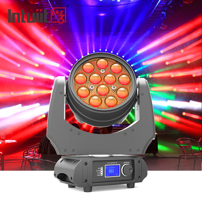 carrello RGBW 4 dello zoom della rondella della gamma completa di 12*10W LED in 1 DMX luce del lavaggio del fascio da 150 watt