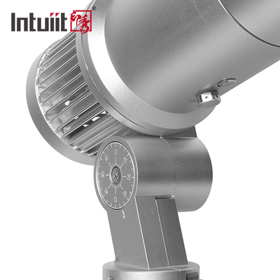 Custom HD 60w Ip65 Lampada di proiezione di porta all'aperto LED Luce pubblicitaria Logo Gobo Proiettore rotante
