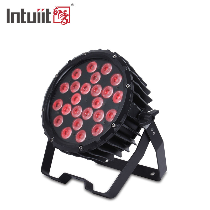 Il RGB 24x3W 3 In1 che accende la parità del DJ inscatola il lavaggio principale della fase della lega di alluminio DMX 512