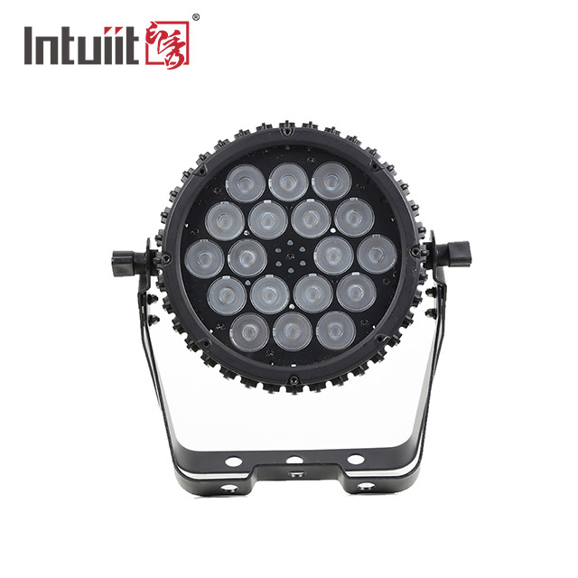 La pressofusione 18*6 in 1 Rgbwa Stan Led leggero principale uv 54 luci par di 3w DJ