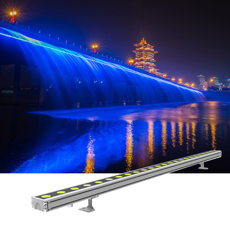la rondella lineare della parete di 24W DMX512 LED accende l'angolo d'apertura 40° di 0.3M 0.5M 1M