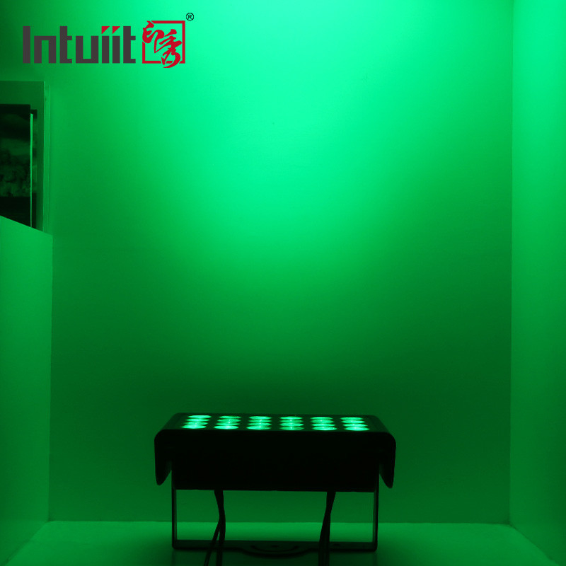 Luce a LED a colori 24pcs 160w RGBW IP65 luce impermeabile esterna Architettura Inondazione Parete Lavatrice luce a colori di città