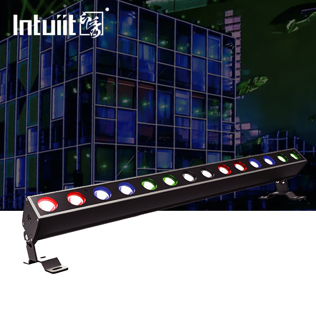 3000K RGBW 4-in-1 Stage Dj Lights Bar Led Wash Light per festa di nozze in chiesa