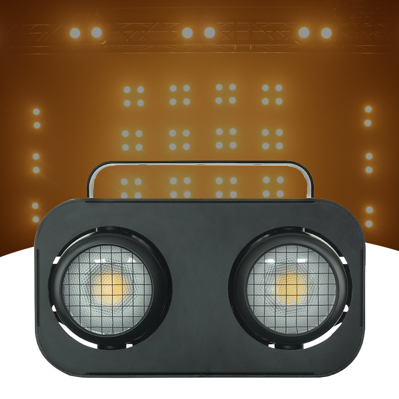 Professionale 2 occhi Alta luminosità Blinder Light 2X90W Cob Led Stage Par Audience Light