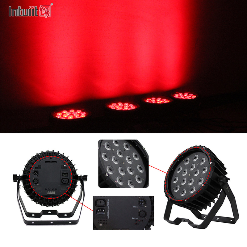 Illuminazione Led Buona Qualità 90w rgbw 4in1 Dmx Controllo Par Luce Per Evento Festa di Nozze