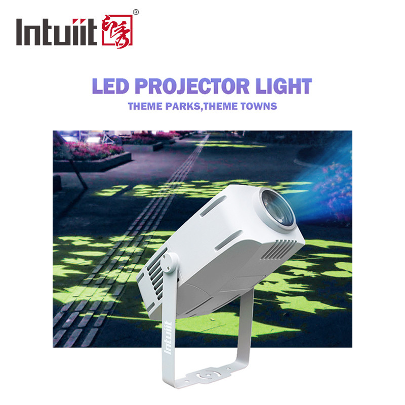 200w Gobo Outdoor Projector Proiettore pubblicitario Rotante LED Ignifuso IP65 Logo Gobo Projector Luci pubblicitarie