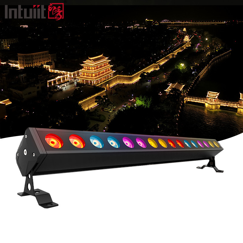 Alluminio di alta qualità all'esterno impermeabile IP65 16x5w LED Lavatrice di pareti luce lineare