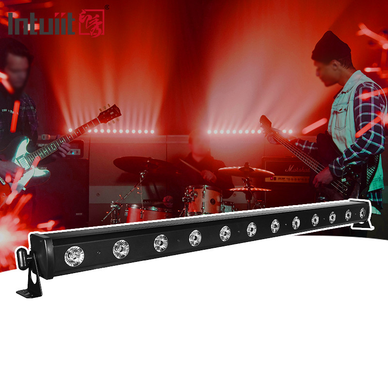 12x2W RGBW LED Stage Light 4in1 Sound Activated Controlled DJ Light Bar Chiesa Illuminazione matrimoniale Led lavastoviglie