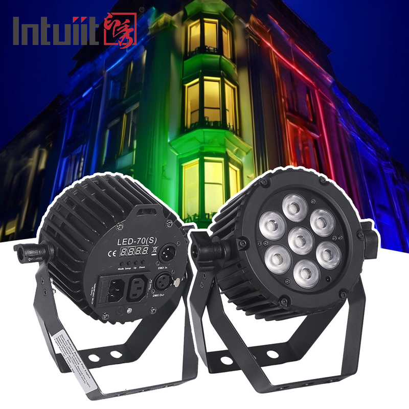Illuminazione da palco a LED per il matrimonio 7pcs 22W 3in1 rgb a LED per discoteca dj