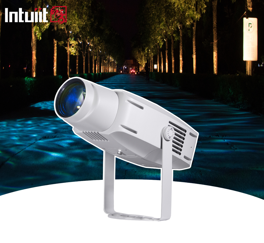 400w Led Auto Color Changing Projector Lampada di proiezione esterna Gobo Logo personalizzato Welcome Light Led Projector