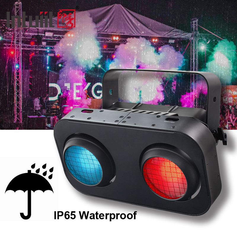 Dj Disco 2x90w pixel cob led stage blind RGB 2in1 con LED RGB per matrimonio