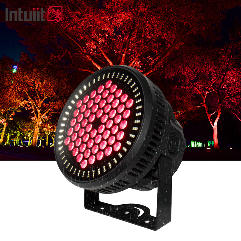 60*12W RGBW 4 in 1 IP65 impermeabile esterno DMX 512 LED Par light Per discoteca palcoscenico festa di nozze DJ