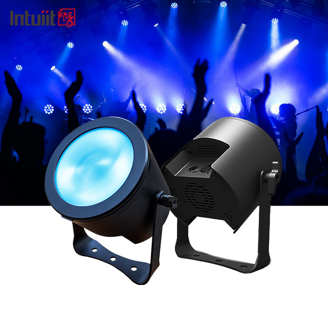 120W RGBW COB LED Par Light DMX Stage DJ Par Can Light Blinder Light Per Hotel Teatro Stage