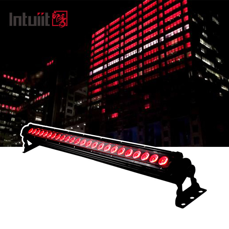 IP65 all'aperto 24pcs Led Stage Light con DMX RDM Led Wall Wash Light 24 Eyes Rgb Led Bar Light