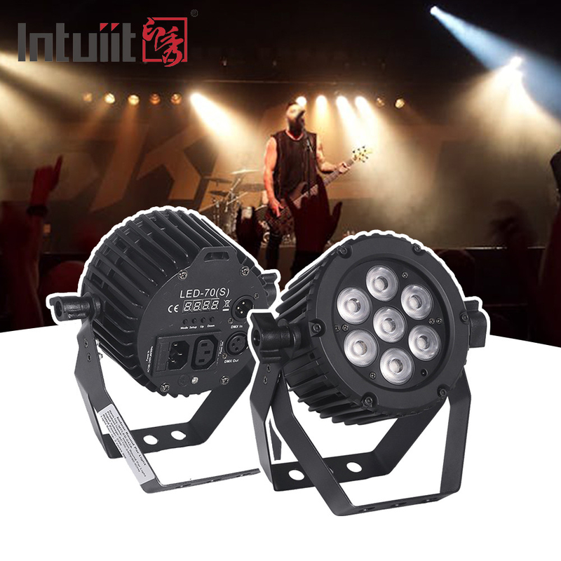 7 LED 22W Led Par Stage RGB Disco Light Dmx512 Light Stage For Party DJ Event