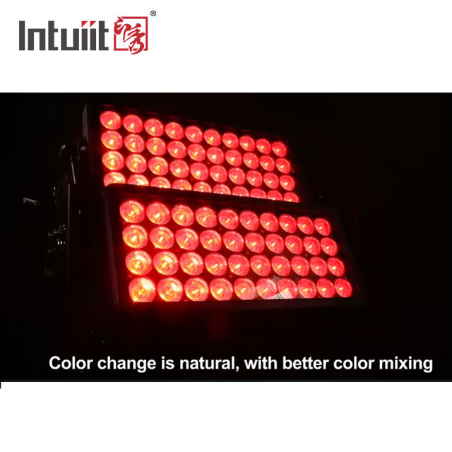 Illuminazione per palcoscenico Dmx Led Wall Washer Light 400W 800W 1500W IP65 Outdoor City Color RGBW Strobe