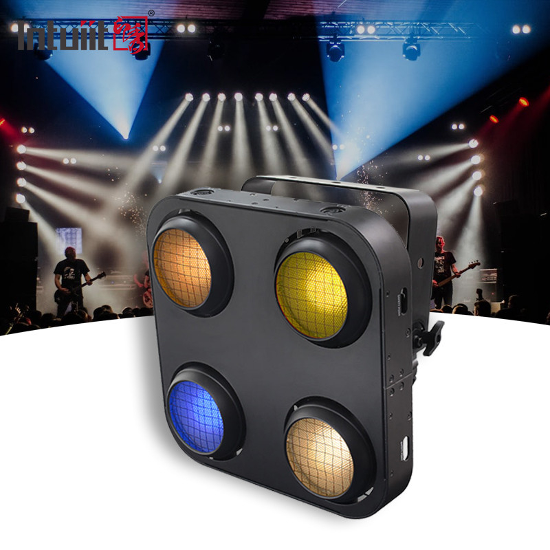 IP65 4x90w RGB Led Cob Audience Blinder Light Esterno impermeabile a 4 occhi