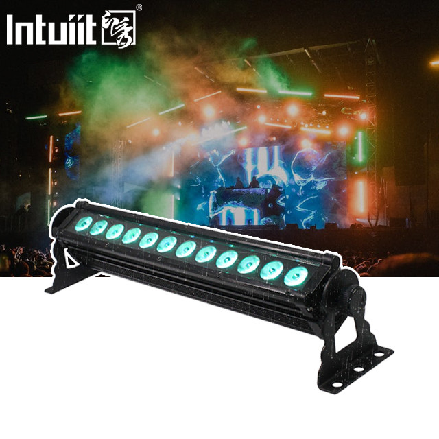 12X3W Nuovo design Lavatrice di pareti esterna a LED IP65 impermeabile DMX RGBW Lavatrice di pareti a LED Luce per edifici architettonici