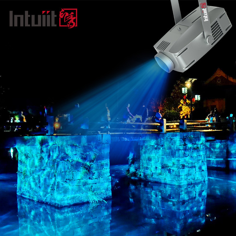 200W resistente all'acqua LED effetto ondata d'acqua luce DMX512 LOGO proiettore effetto acqua illuminazione
