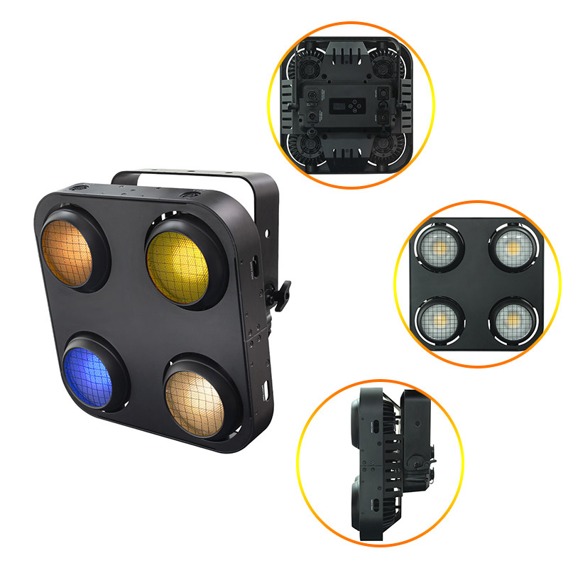 Ip65 Led Audience Blinder Light 4x90w Cob Blinder Outdoor Impermeabile a 4 Occhi