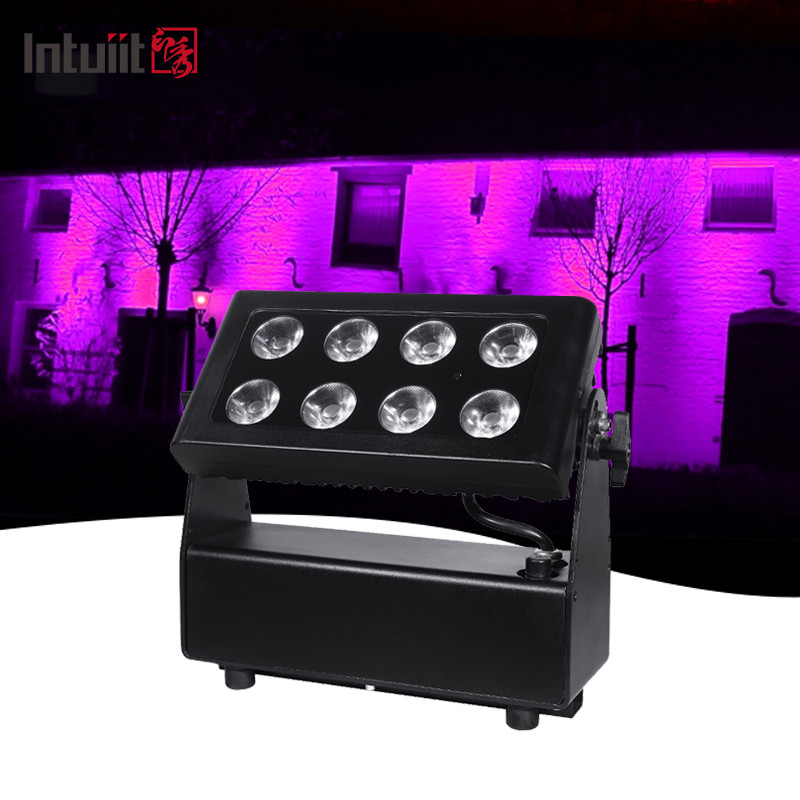 LED 12x15W RGBW Proiettore per il lavaggio Illuminazione da palco DMX Controllo Ignifuga IP65 Dj Disco Parco a porte Lampada per il lavaggio