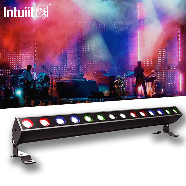 14x10W RGBW 4in 1 LED Wall Washer DMX Control LED Strip Light Professional Stage Party DJ Disco Equipment