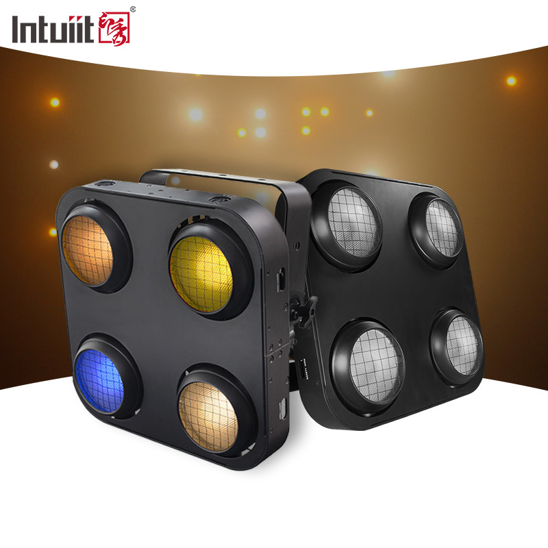 Stagelight Outdoor 4X90W COB Amber Caldo Bianco Pubblico