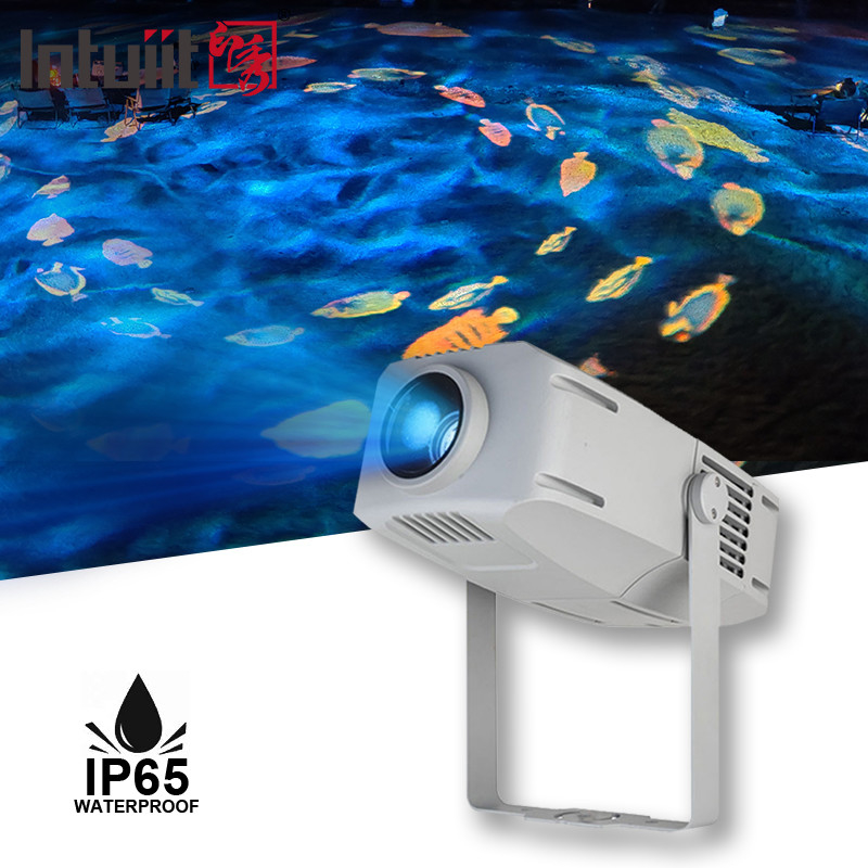 400w proiettore gobo ip65 luminosità pubblicità all'aperto LED logo di Natale gobo luci pubblicitarie