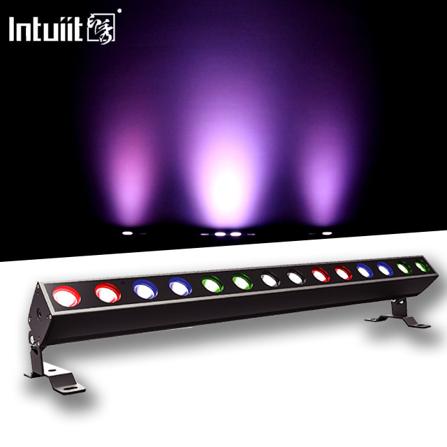 14X10W RGBW LED Pixel Batten Stage Light Con Luce di Sfondo