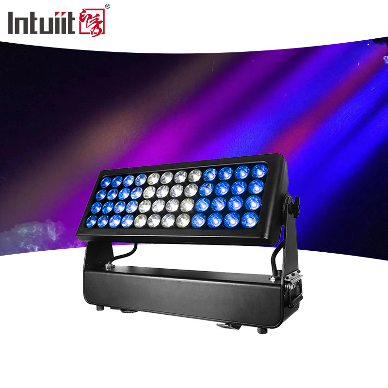 IP65 impermeabile all'aria aperta RGBW LED Bar Wall Wash 1500W City Flood Strobe DJ Matrix Light Aluminum Stage Lighting Edificio