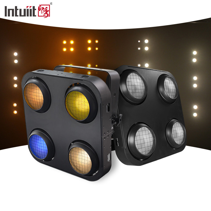 4X90W 4 Eye Led Cob Blinder Light Amber Warm White 2In1 Ip65 Acqua resistente Led Stage Light