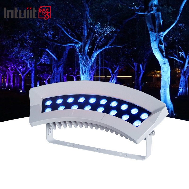 36W Luce panoramica Luce esterna Accento area Inondazione Giardino Cortile Parete Albero Apparecchiatura Lampade per prato Lampade per giardino esterno