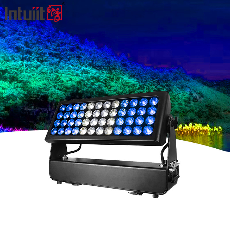 DMX512 1500W RGBW 4in1 IP65 DJ impermeabile Wedding Stage City Wall Washer Outdoor LED Wash Flood Light