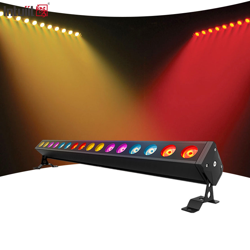 16*5W LED Luce da palco Case in alluminio DMX LED Strobe Lampade Parete Lavatrice