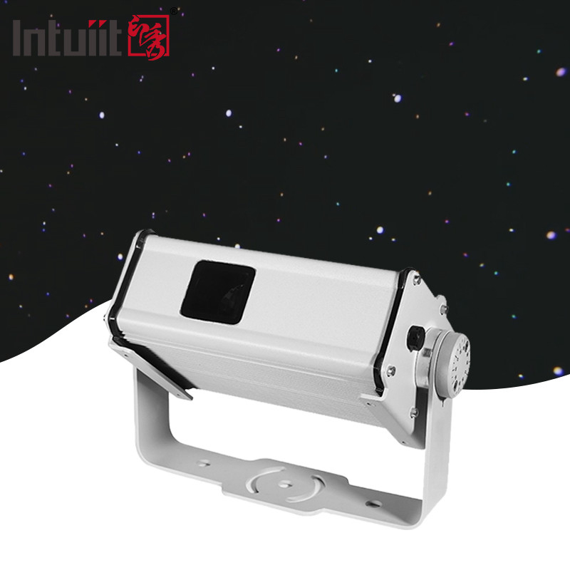 RGBW Colorato LED Tree Light DMX512 Fuoco di fuoco dinamico Sky stellato proiezione laser Lampada per giardino esterno Paesaggio Atmosfera luci