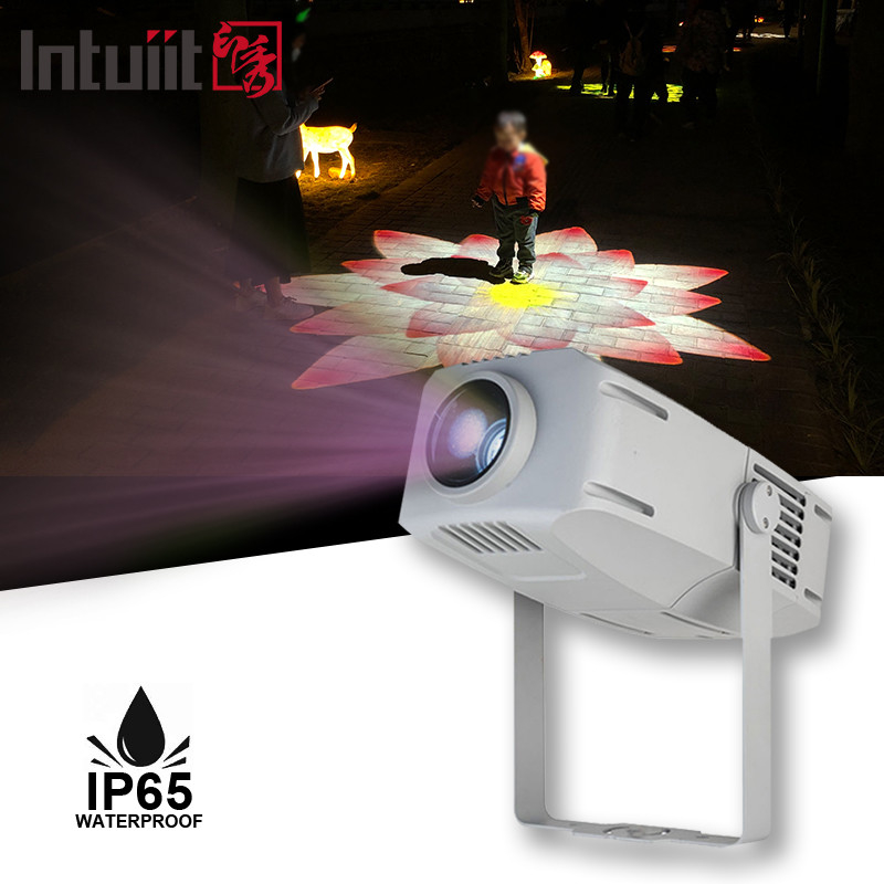400w Zoom Gobo Projector Ip65 Brightness Led Outdoor Christmas logo Gobo Luci pubblicitarie