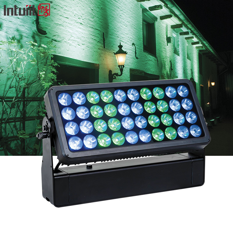 IP65 impermeabile esterno 40X10W Rgbw 4in1 Led City Color Led Wall Wash Light