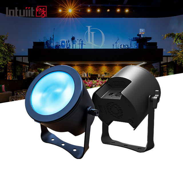 200W RGBW Audience Stage Surface Cob LED Par Light DMX512 per il concerto di Dj Event Teatro Luce di matrimonio