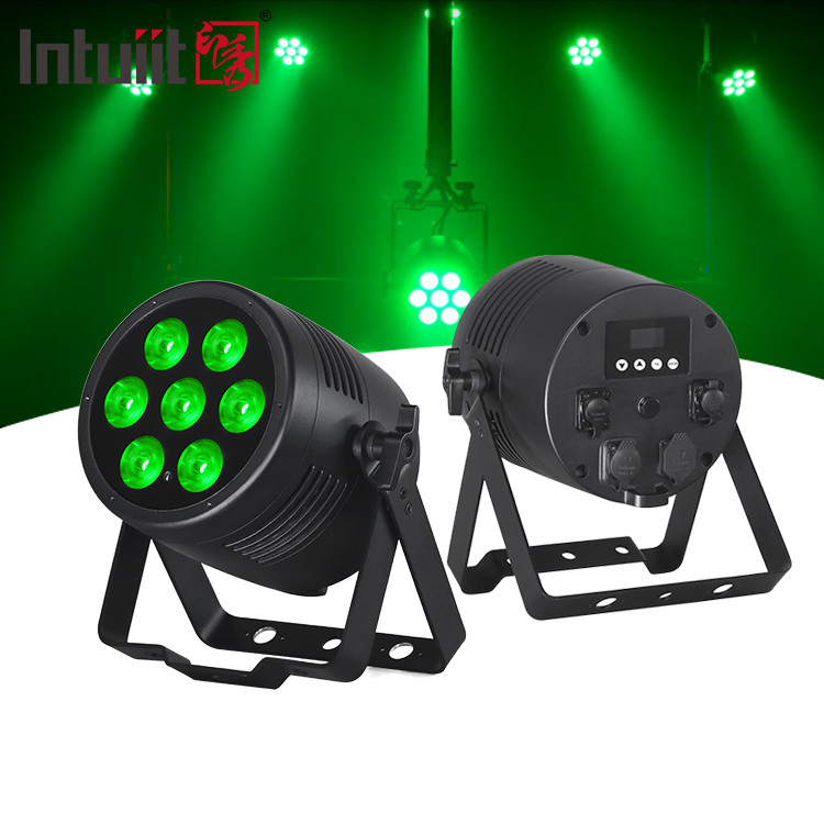 L'illuminazione di scena LED Par RGBWA UV 6IN1 7x20w IP65 impermeabile Dmx LED Par