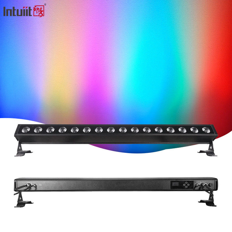Ip65 impermeabile 16x5w Lineare Led Lampada di lavaggio a parete esterna Rgbw Lampada di lavaggio a parete