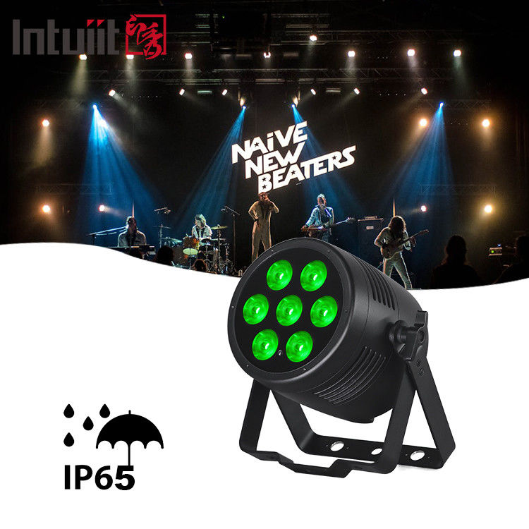 7x20W RGBWAUv 6in1 Par Uplight LED Par Illuminazione per palcoscenico