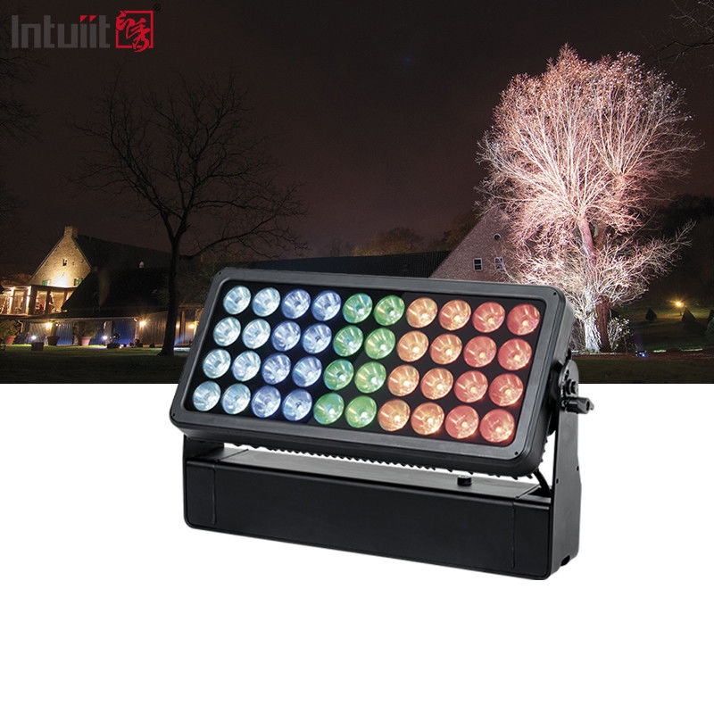 Acque resistenti 40x10w Rgbw 4 in 1 Dmx Outdoor Ip65 Led City Color Light Lampade da palco