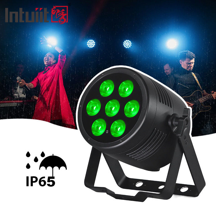 IP65 LED INFERIORE par Light 7x20W RGBWA-UV 6in1 LED OUTDOOR PAR può illuminare