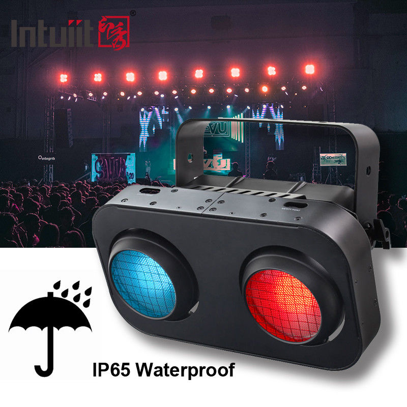 Led Light Stage Blinder 200w Led Cob 2 Eyes Caldo Bianco Blinder Studio Light Nightclub