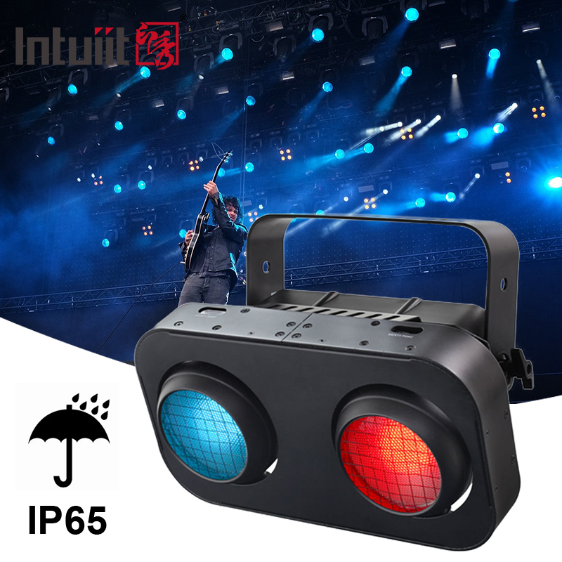 Faretto LED per pubblico da esterno impermeabile IP65 DMX512 Cob Blinder da 200W per eventi teatrali