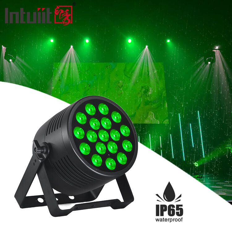 IP65 18*20w Rgbwauv 6in1 Led Ignifuga Par Light Stage Light Outdoor Dj up Illuminazione matrimonio